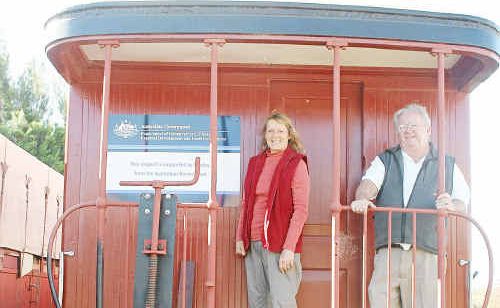 Michelle Scott and Michael Ford from Southern Downs Steam Railway (SDSR) will have a stall at tonight’s Volunteering Expo showcasing various train memorabilia. Michelle Scott and Michael Ford from Southern Downs Steam Railway (SDSR) will have a stall at tonight’s Volunteering Expo showcasing various train memorabilia.
